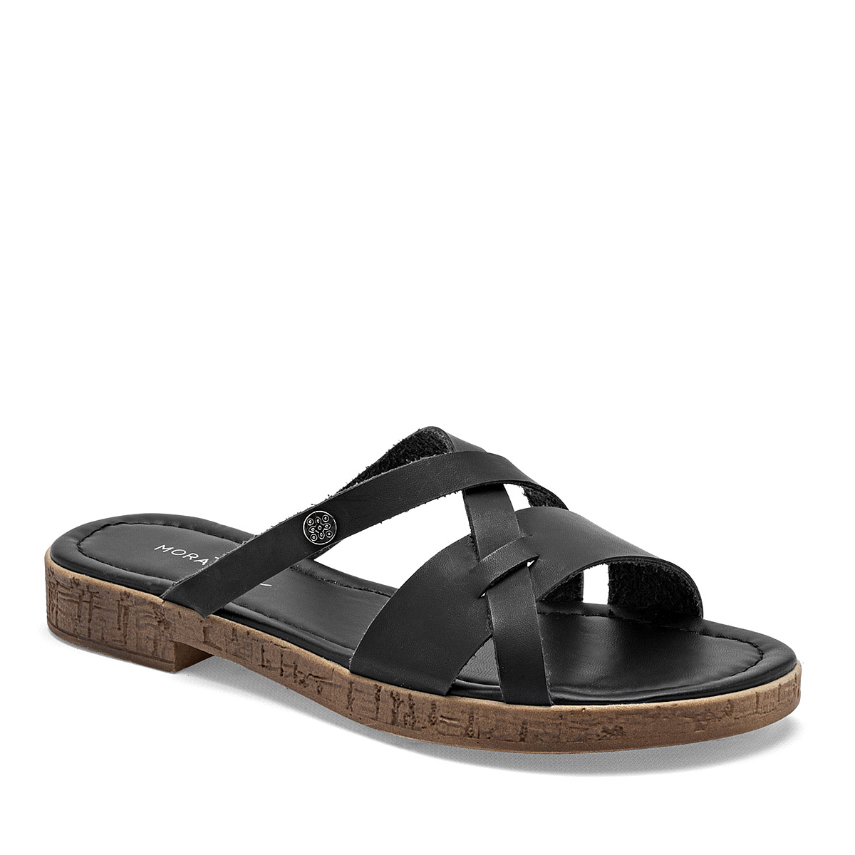 Foto 2 pulgar | Mora Tierra Sandalia Para Mujer Negro Cod.132488