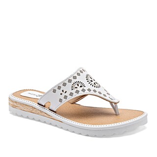 Foto 1 | Mora Tierra Sandalia Para Mujer Blanco Cod.132513