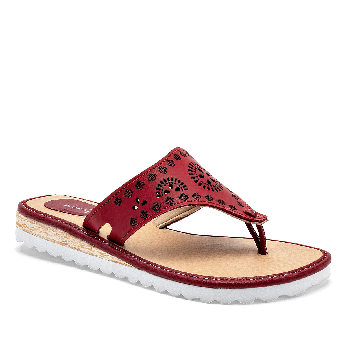 Mora Tierra Sandalia Para Mujer Rojo Cod.132515
