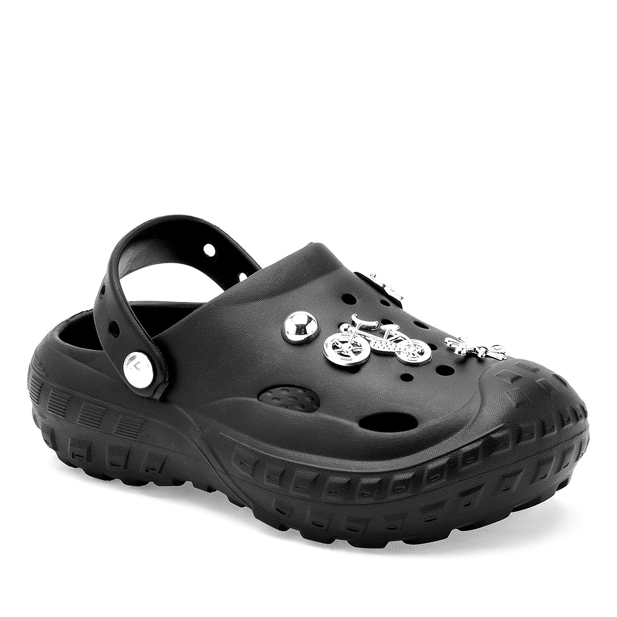 Foto 2 pulgar | Eva Moda Sandalia Para Mujer Negro Cod.132103