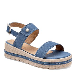 Foto 1 | Sandalias Been Class Color Azul Para Mujer