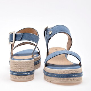 Foto 3 | Sandalias Been Class Color Azul Para Mujer