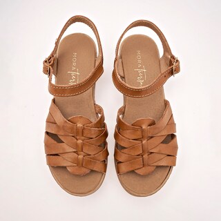 Foto 3 | Mora Tierra Sandalia Para Mujer Camel Cod.132496