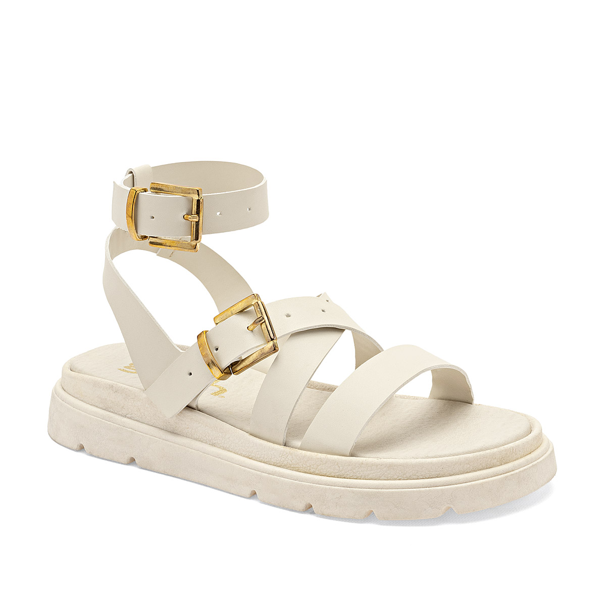Gösh Sandalia Para Mujer Latte Cod.132274