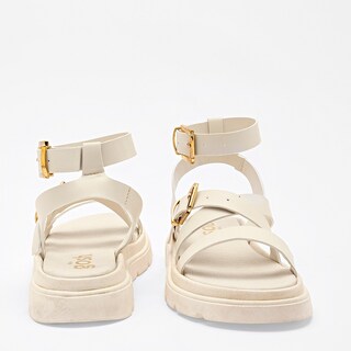 Foto 3 | Gösh Sandalia Para Mujer Latte Cod.132274