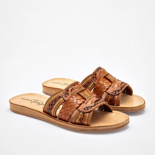 Foto 2 | Mora Tierra Sandalia Para Mujer Camel Cod.132505