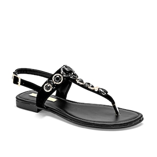 Foto 1 | Moramora Sandalia Para Mujer Negro Cod.132613