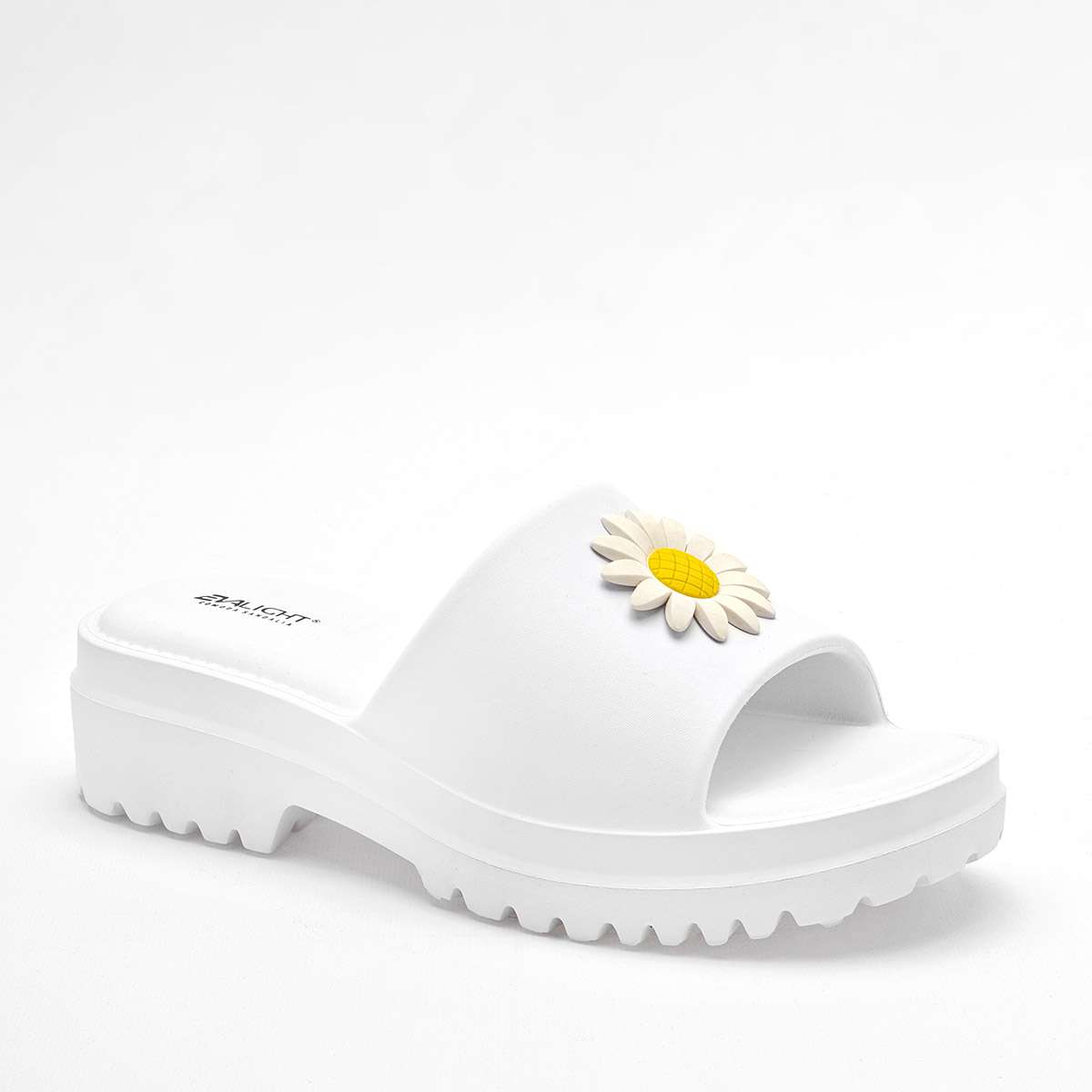 Foto 2 pulgar | Evalight Sandalia Para Mujer Blanco Cod.132111