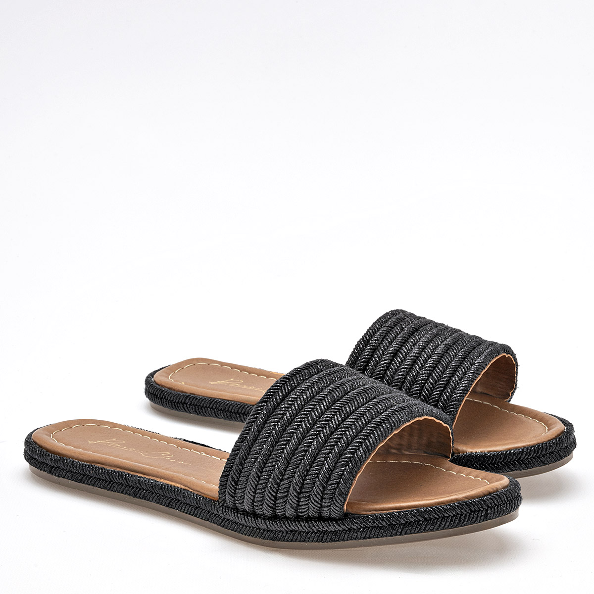 Foto 3 pulgar | Been Class Sandalia Para Mujer Negro Cod.131856