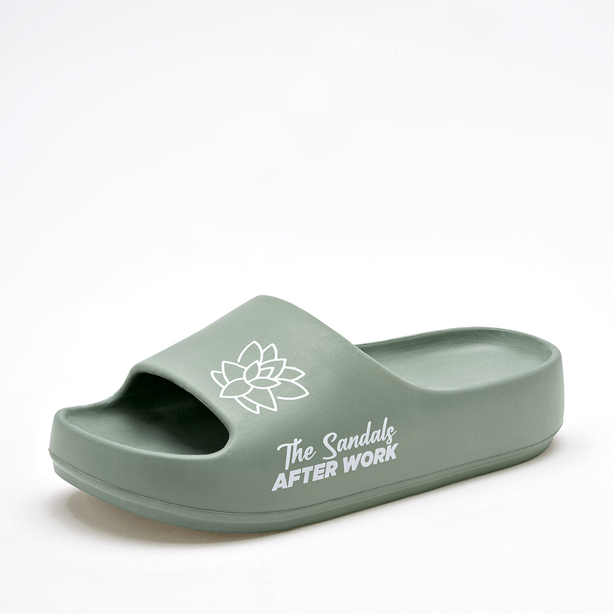 Elega Sandalia Para Mujer Verde Cod.132061
