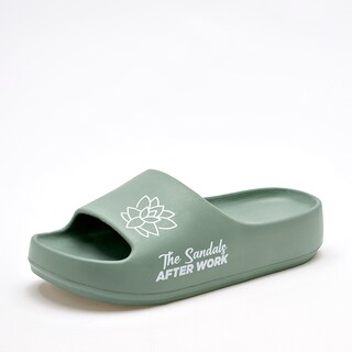 Foto 1 | Elega Sandalia Para Mujer Verde Cod.132061