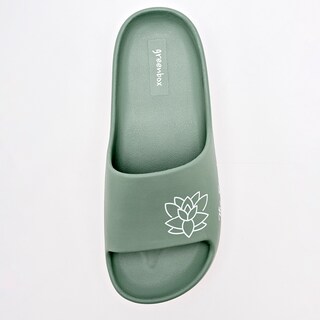 Foto 2 | Elega Sandalia Para Mujer Verde Cod.132061
