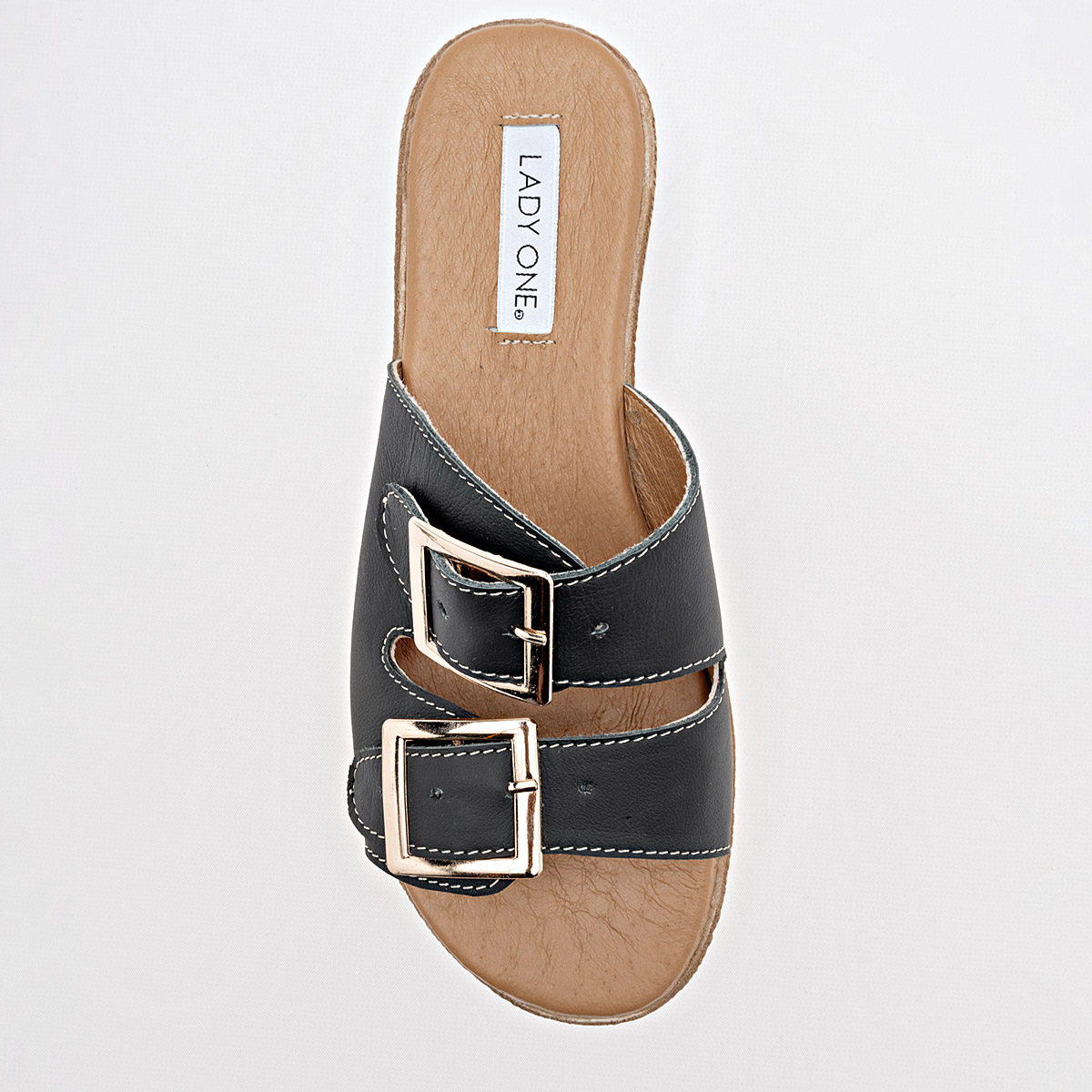 Foto 2 | Lady One Sandalia Para Mujer Negro Cod.132348