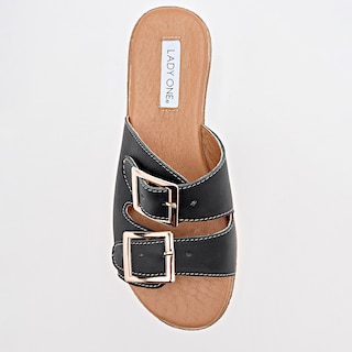 Foto 2 | Lady One Sandalia Para Mujer Negro Cod.132348