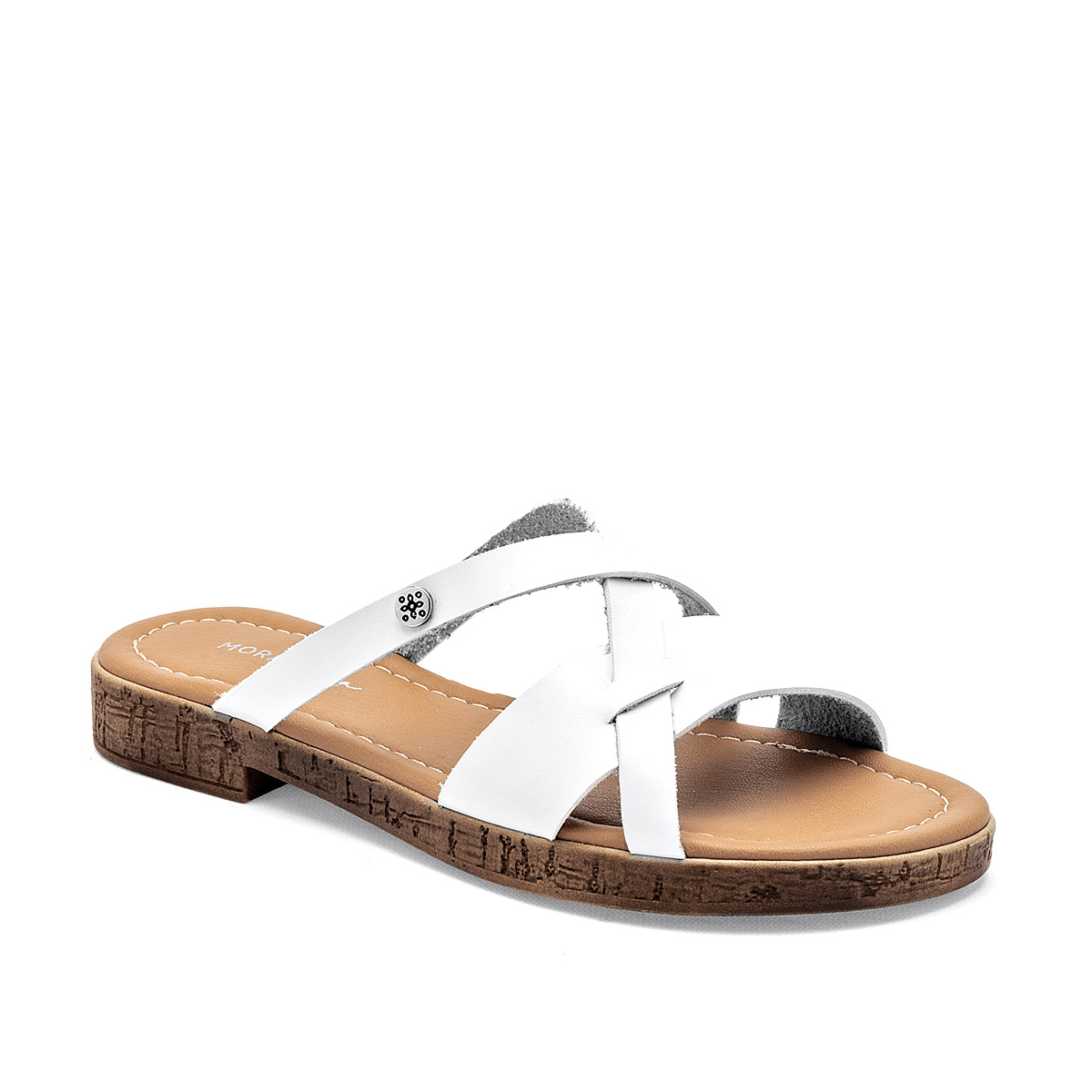 Mora Tierra Sandalia Para Mujer Blanco Cod.132487