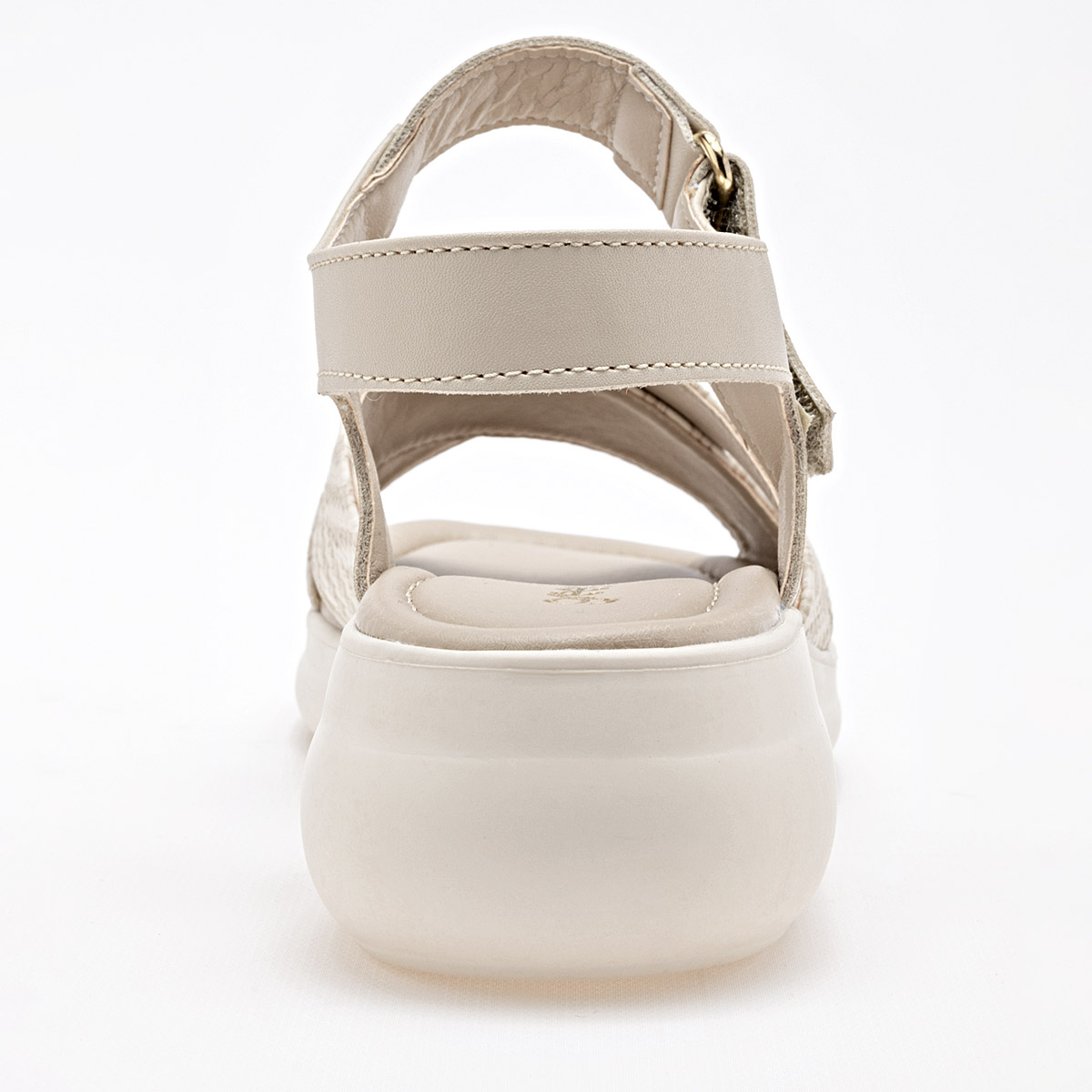 Foto 4 pulgar | Green Love Sandalia Para Mujer Beige Cod.132285