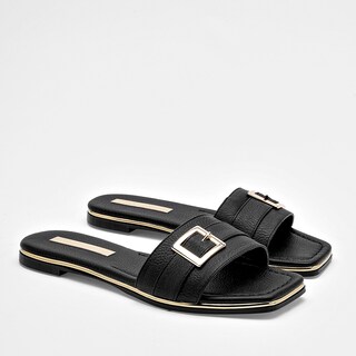 Foto 2 | Moramora Sandalia Para Mujer Negro Cod.132560