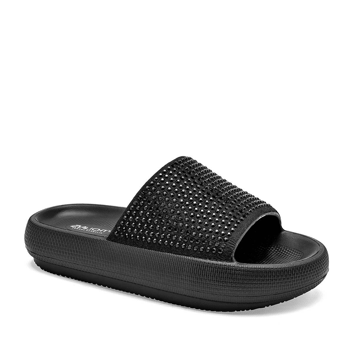 Foto 2 pulgar | Evalight Sandalia Para Mujer Negro Cod.132113