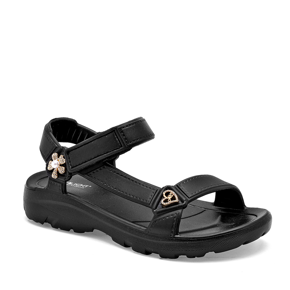 Evalight Sandalia Para Mujer Negro Cod.132114