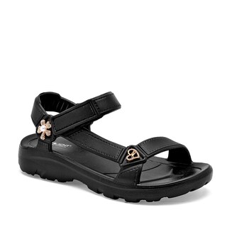Foto 1 | Evalight Sandalia Para Mujer Negro Cod.132114