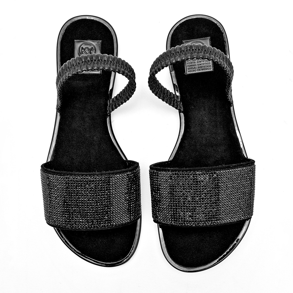 Foto 4 pulgar | Diva Sandalia Para Mujer Negro Cod.132030