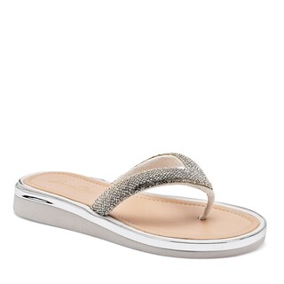 Foto 1 | Been Class Sandalia Para Mujer Plata Cod.131831