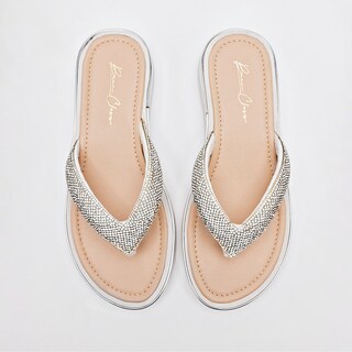 Foto 3 | Been Class Sandalia Para Mujer Plata Cod.131831