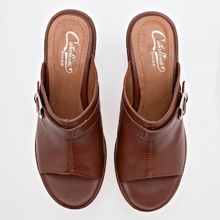 Foto 3 | Catalina Sandalia Para Mujer Camel Cod.131903