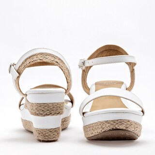 Foto 3 | First Avenue Sandalia Para Mujer Blanco Cod.132140