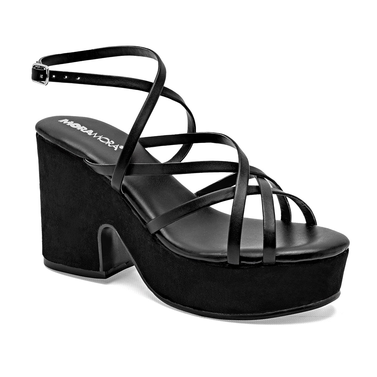 Foto 2 pulgar | Sandalias de Tacón Moramora para Mujer