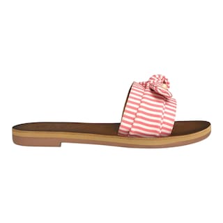 Foto 1 | Sandalia Texti Rayas Rosa Para Dama Coffi Du