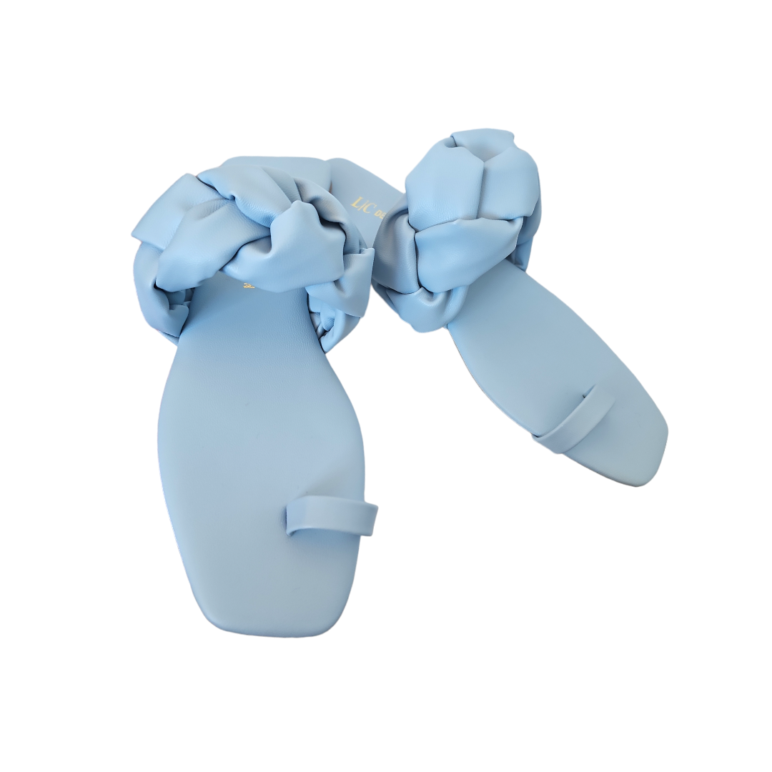 Foto 4 pulgar | Sandalia Trenza Azul Lc