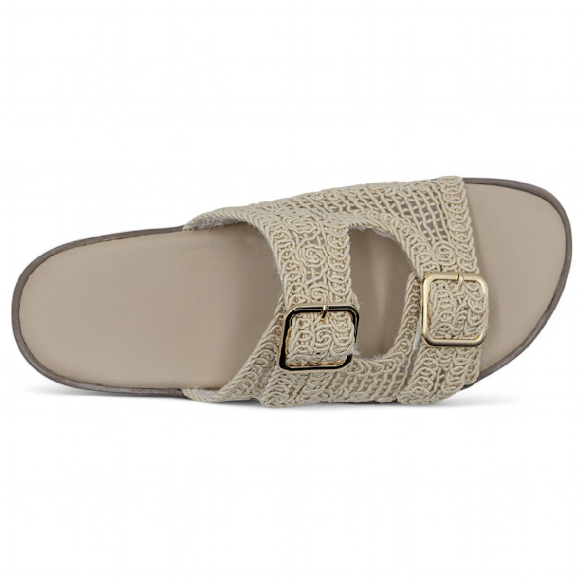 Foto 5 pulgar | Sandalias De Piso Exterior Textil Color Beige  Para Mujer De Rbbasics