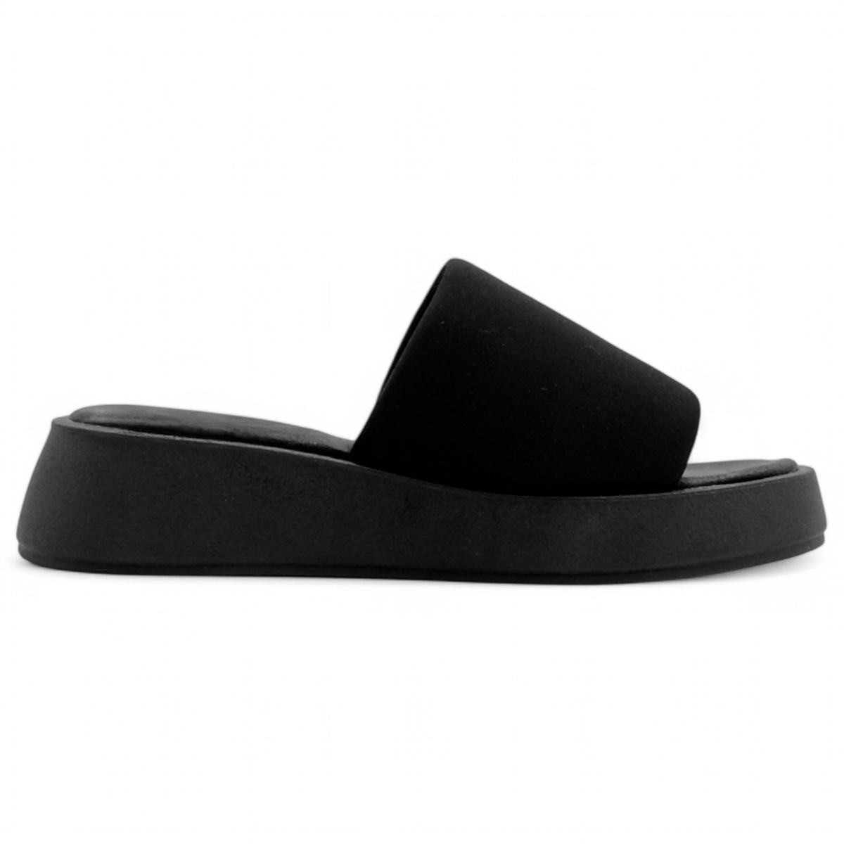 Foto 4 pulgar | Sandalias De Piso Exterior Textil Color Negro Para Mujer De Rbbasics