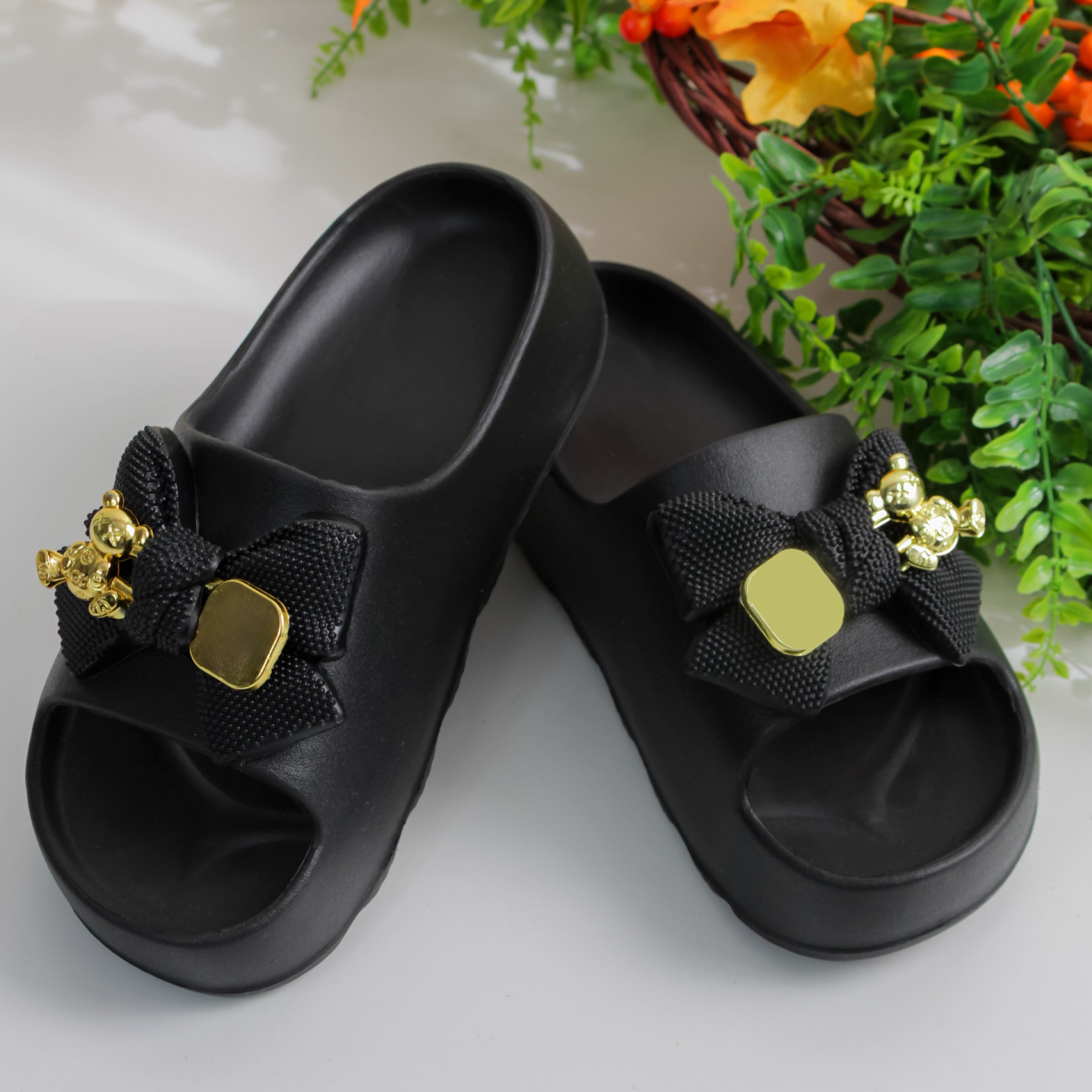 Foto 2 pulgar | Sandalias Clásicas Exterior Sintético Color Negro Para Mujer De Rbbasics
