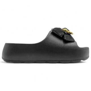 Foto 3 | Sandalias Clásicas Exterior Sintético Color Negro Para Mujer De Rbbasics