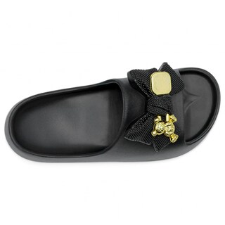 Foto 4 | Sandalias Clásicas Exterior Sintético Color Negro Para Mujer De Rbbasics