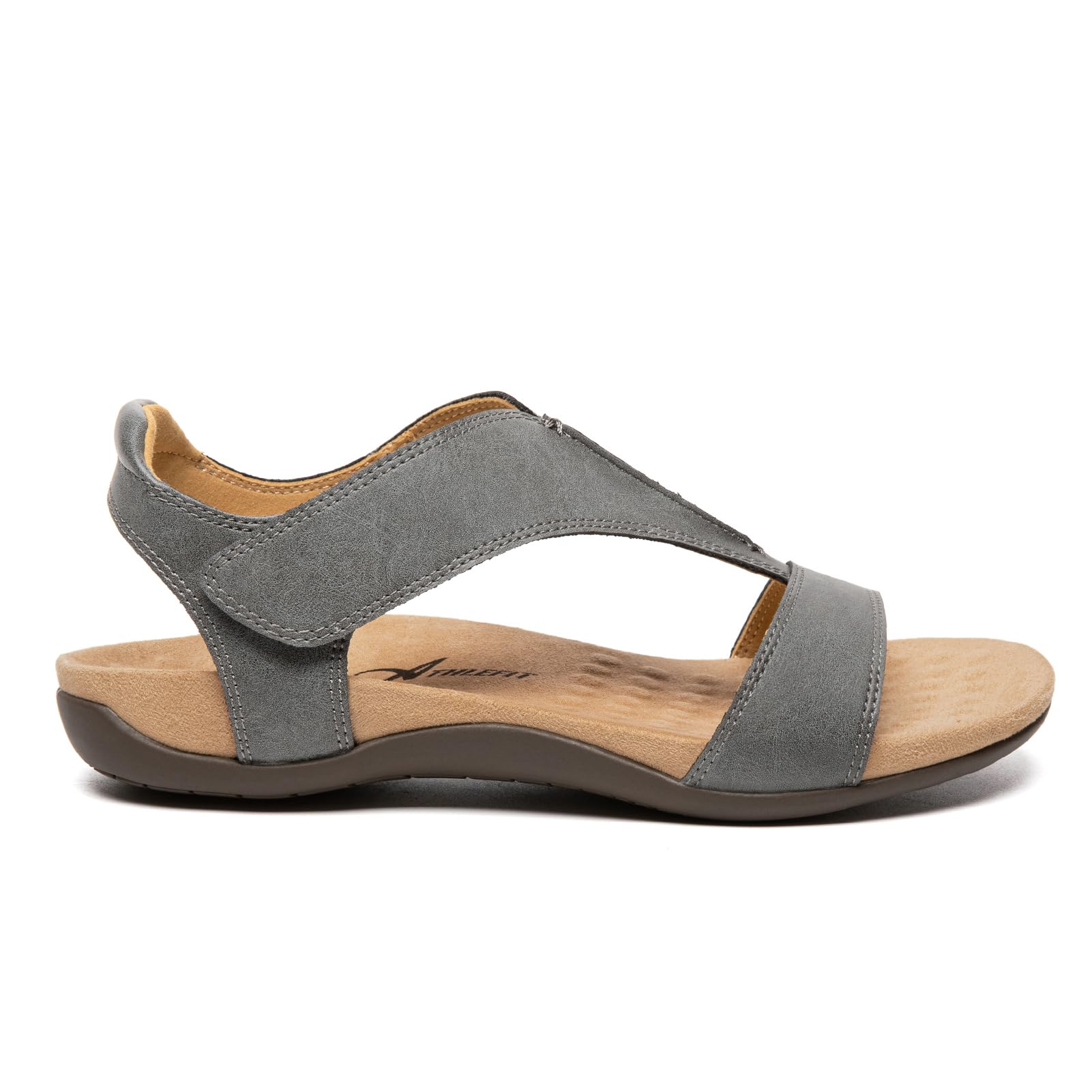 Foto 4 pulgar | Sandalias Athlefit Orthopaedic Arch Support Para Mujer, Talla 6.5 - Venta Internacional.