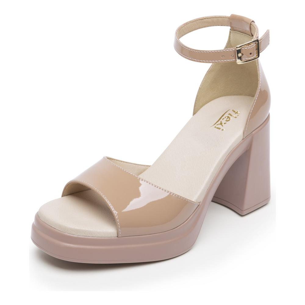 Foto 4 pulgar | Sandalias Flexi Nude Para Mujer [fff3659] Beige