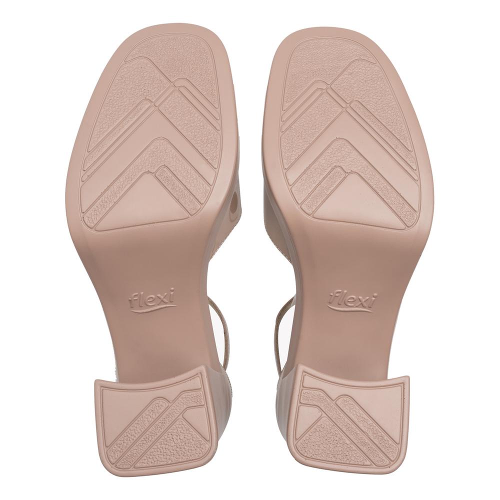 Foto 9 pulgar | Sandalias Flexi Nude Para Mujer [fff3659] Beige