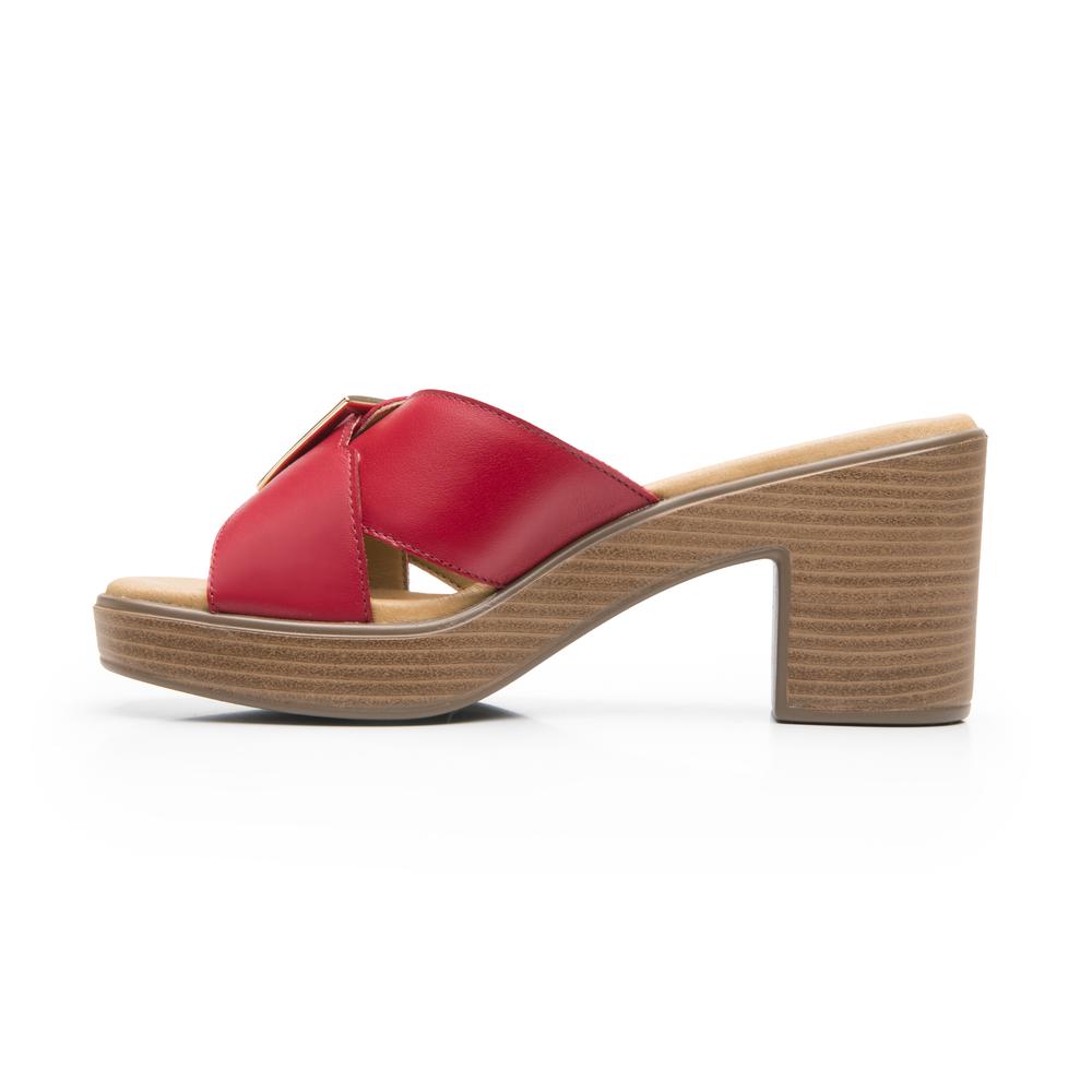 Foto 5 pulgar | Sandalias Flexi Rojo Para Mujer [fff3763] Rojo