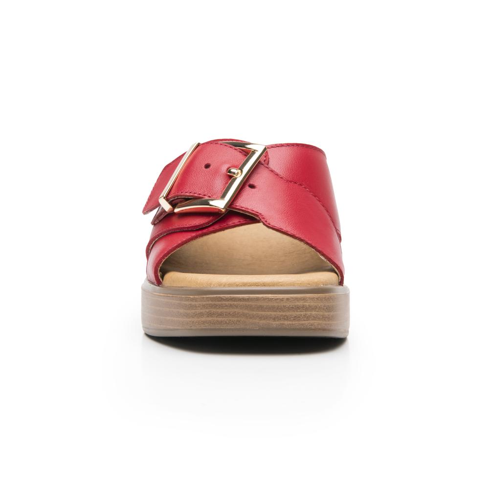 Foto 6 pulgar | Sandalias Flexi Rojo Para Mujer [fff3763] Rojo