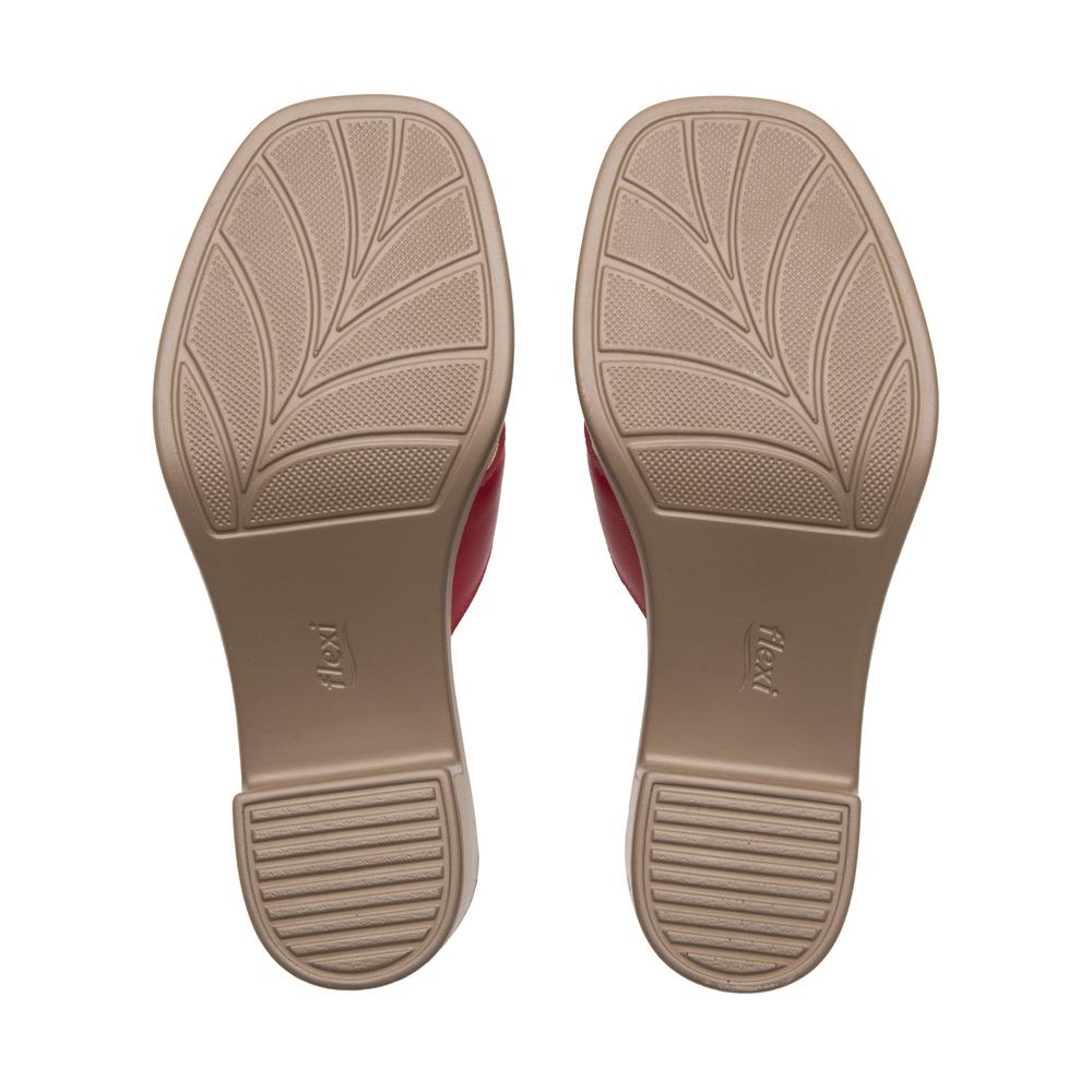 Foto 8 | Sandalias Flexi Rojo Para Mujer [fff3763] Rojo