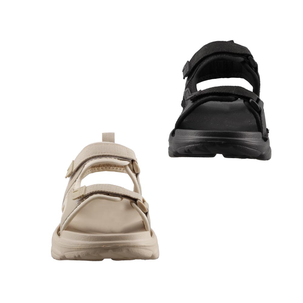 Foto 6 pulgar | Sandalias Bipack Hr 50202 Negro/beige Sandalia Casual Mujer 2 Pares Talla 23 A 26 E