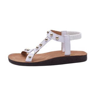 Foto 2 | Sandalias Calzado Watanabe Color Blanco Estoperoles