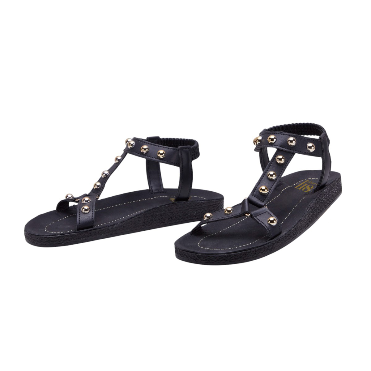 Foto 2 | Sandalias Calzado Watanabe Color Negro Estoperoles