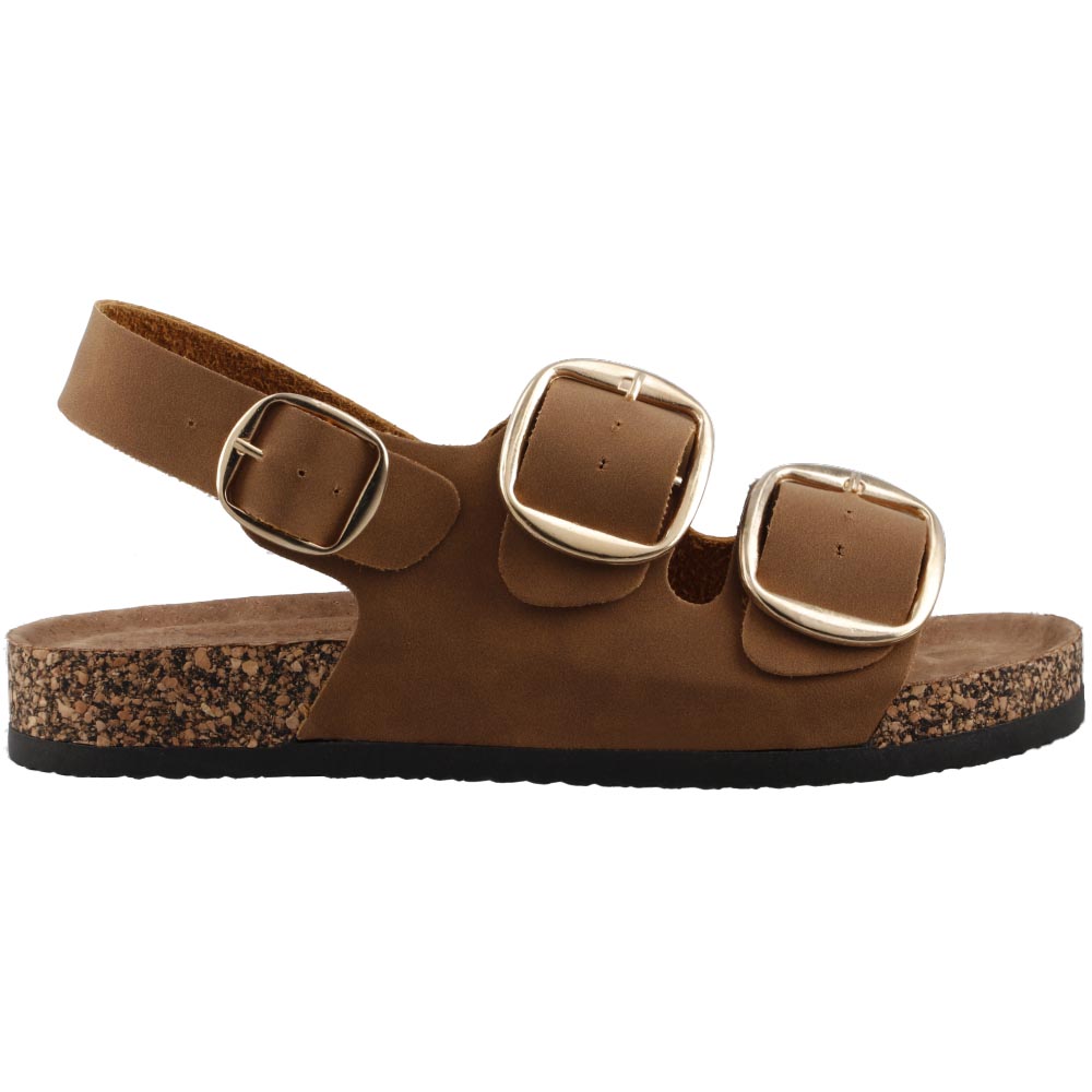 Foto 2 pulgar | Sandalia Mujer Klipa 4006 Camel Sandalia Dama Casual Talla 23 A 26 E