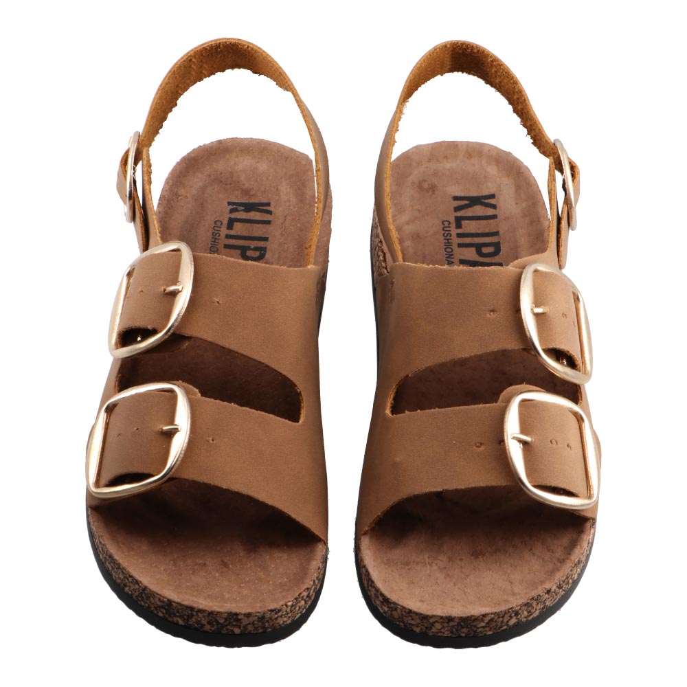 Foto 7 pulgar | Sandalia Mujer Klipa 4006 Camel Sandalia Dama Casual Talla 23 A 26 E