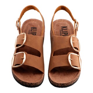 Foto 6 | Sandalia Mujer Klipa 4006 Camel Sandalia Dama Casual Talla 23 A 26 E