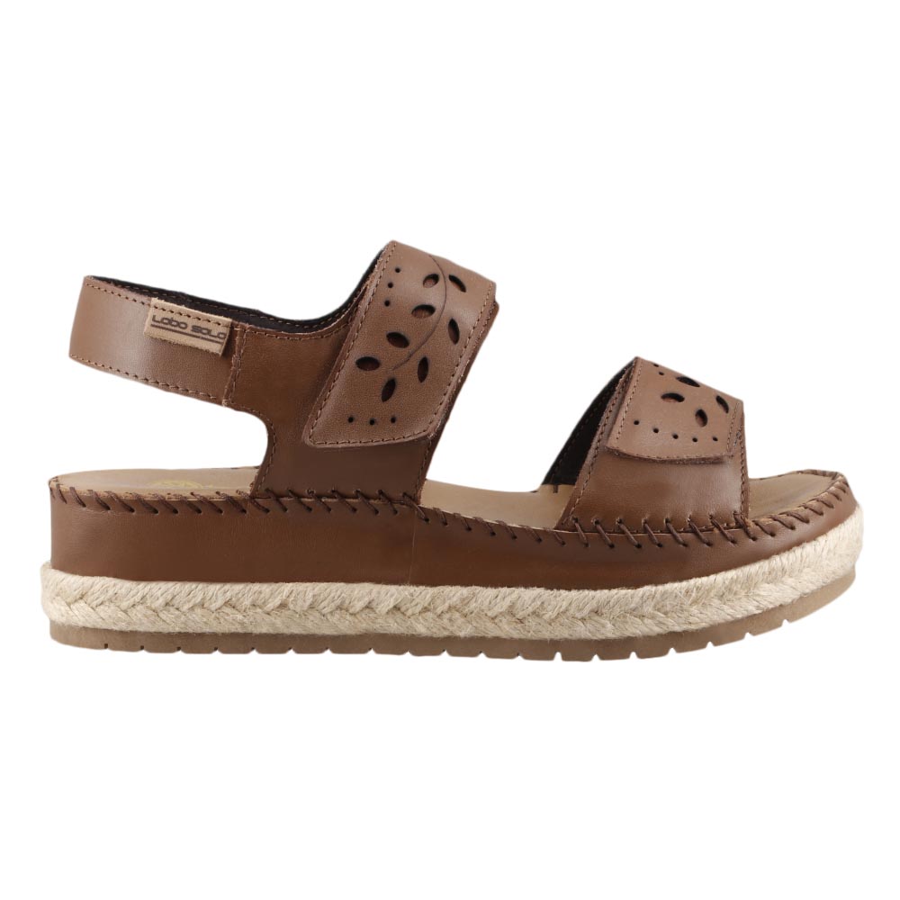 Sandalia Mujer Lobo Solo 1680n Miel Sandalia De Mujer Casual Comodas Talla 22 A 27 E